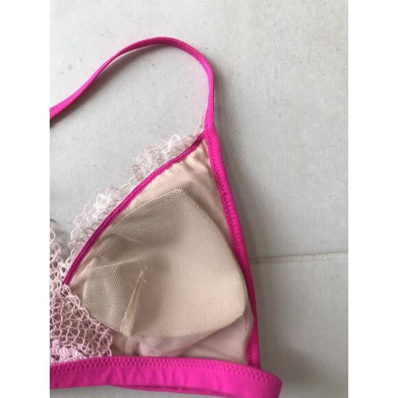 Victoria's Secret Lingerie Bralette Lace Ombre Wireless - Picture 8 of 8